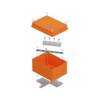 Коробка огнестойкая для о/п 40-0351-FR1.5-8 E15-E120 для о/п RAL2004 150х110х90 (6 шт/кор) Промрукав