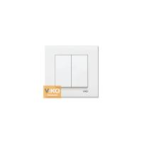 90960002 Выключатель 2-кл белый VIKO KARRE