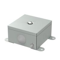 Коробка металлическая серая 110х110х65 (12 шт/кор) Промрукав