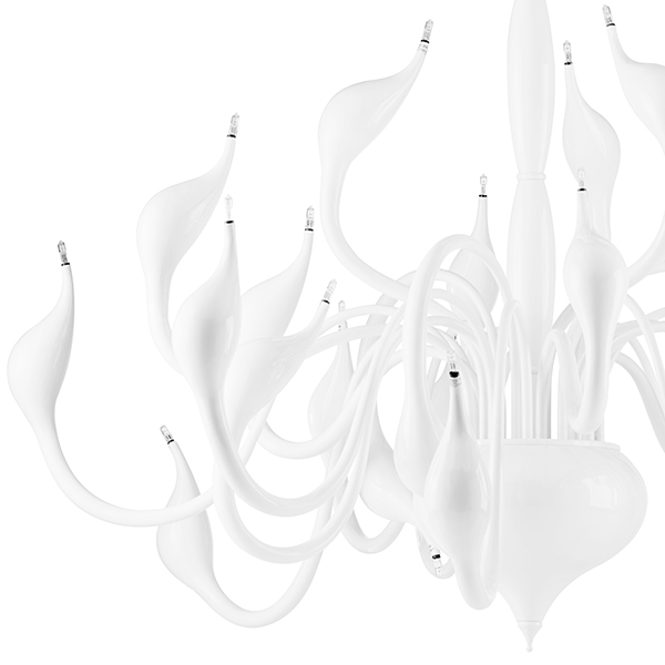 751246 Люстра подв. Cigno collo 24х20W G4 БЕЛЫЙ