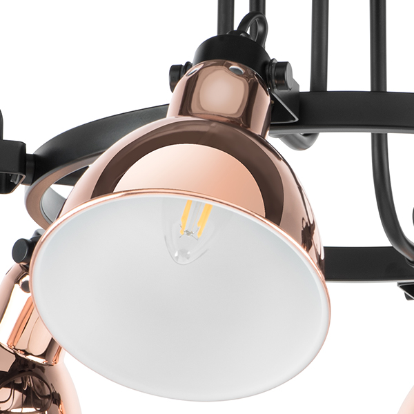 761063 Люстра ACROBATA 6х40W E14 РОЗОВОЕ ЗОЛОТО