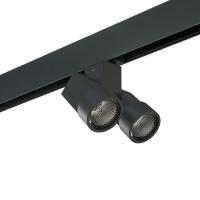 PRO051037 Светильник д/1-фазн трека ILLUMO HP16X2 ЧЕРНЫЙ (595027+051037)