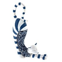 262192 Фигурка декоративная Кошка  L12 W5 5 H24 см