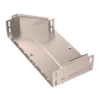 Переходник правый Стандарт INOX (AISI 409) 400х300х100 Промрукав