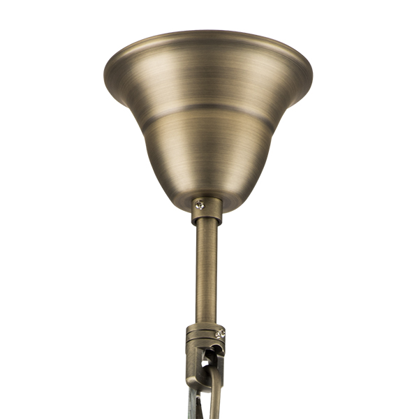 700161 Люстра подвесная CLASSIC 16х60W E14 БРОНЗА