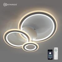 Управляемый светодиодный светильник TRIPLEX ROUND 108w 3R-APP-713x492x128-WHITE/WHITE-220-IP20