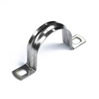 Скоба металлическая двухлапковая СМД(INOX) d38-40 мм (10шт/200шт уп/кор) Промрукав