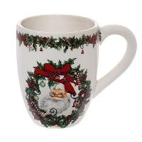 718185 Кружка Санта Клаус  400 мл  400 мл   L13 W8 5 H10 5 см