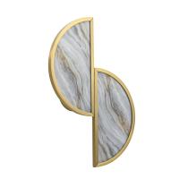 5448/2W L-VISION ODL_EX25 119 Настенный светильник бронзовый/металл/акрил/искусственный мрамор IP20 LED 2*G9 40W 220V TOSCANA