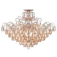 Люстра потолочная в стиле Арт-деко AM Group MONICA PL9 GOLD