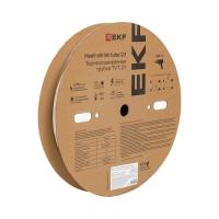 Термоусадочная трубка ТУТ 30/15 белая EKF