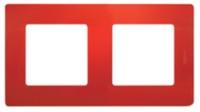 Legrand Etika Красный Рамка 2-ая