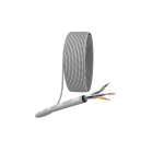 UL-4-PVC-A-50  Кабель витая пара ЭРА SIMPLE U/UTP 4x2x24 AWG Cat5e CCA PVC 50 м