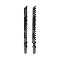 Пилка для электролобзика по дереву T144DP 100 мм 6 зубьев на дюйм 8-60 мм (2 шт./уп.) Kranz