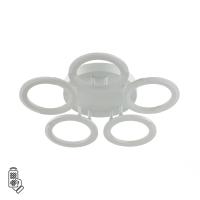 8027/55CL LEDIO LN25 247 белый/белый, металл/акрил Потолочный светильник с ПДУ LED 55W 3000-6000К 220V KALIFA