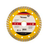 Диск алмазный отрезной Turbo 150x22,2x2,4x10мм KRANZ