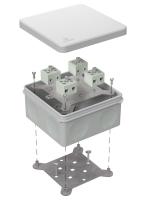 Коробка огнестойкая для о/п двухкомпонентная 60-0300-FR6.0-8 Е15-Е120 RAL7035 100х100х50 (14 шт/кор) Промрукав