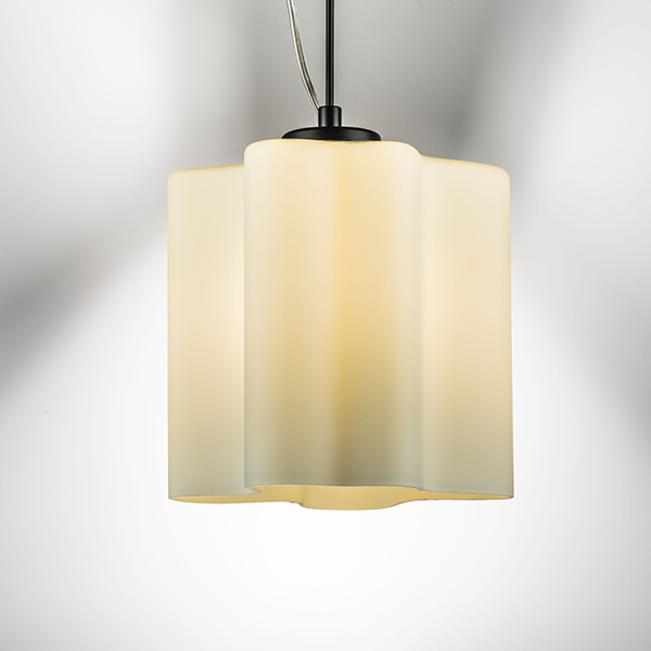 802117 Подвес NUBI 1х40W E27 ЧЕРНЫЙ МАТОВЫЙ/БЕЛЫЙ