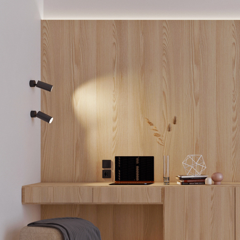 Светильник SP-POLO-SURFACE-R65-8W Day4000 (WH-GD, 40 deg) (Arlight, IP20 Металл, 5 лет)