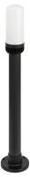 Садово-парковый светильник ЭРА НТУ 01-60-012 Поллар напольный черный IP54 Е27 max60Вт h840мм