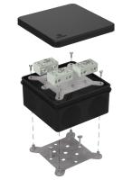 Коробка огнестойкая разветвительная для о/п двухкомпонентная 60-0300-FR6.0-4-6-Р Е15-Е60 RAL9005 100х100х50 (14 шт/кор) Промрукав