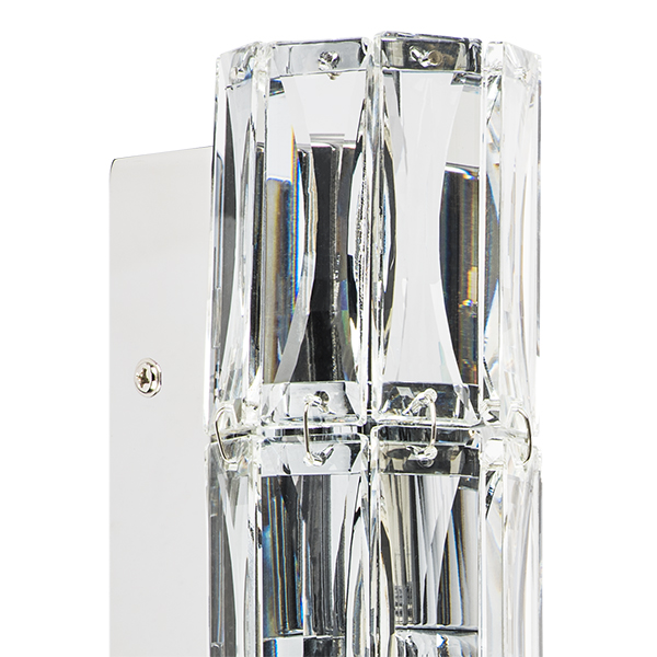 722620 Бра LIMPIO 3х40W G9 ХРОМ/ПРОЗРАЧНЫЙ