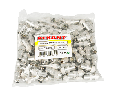 TV-разъем гнездо без пайки Орех REXANT 