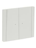 FORTE&PIANO Выключатель 2-клавишный проходной с индикацией 10А FP208 белый IEK