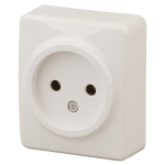 11-2201-02 ЭРА Розетка 2P, 16A-250В, IP20, ОУ, Эра Эксперт, сл.кость (20/200/4000)