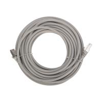 Патч-корд S/FTP, CAT 6A (10G), RJ45-RJ45, 28AWG, LSZH, серый, 10м REXANT