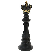 772261 Фигурка декоративная Шахматный король  L12 5 W12 5 H40 см