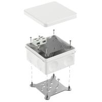 Коробка огнестойкая разветвительная для о/п двухкомпонентная 60-0300-FR6.0-4-2-Р Е15-Е60 RAL9003 100х100х50 (14 шт/уп) Промрукав