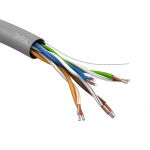 UL-4-PVC-A-100  Кабель витая пара ЭРА SIMPLE U/UTP 4x2x24 AWG Cat5e CCA PVC 100 м