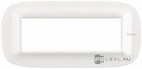 BT Axolute Белый Corian Рамка 6 мод эллипс