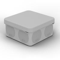 Коробка распаячная для прямого монтажа ОУ, HF, 80х80х40мм, IP67 (мембранные вводы) REXANT