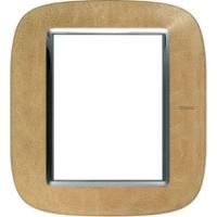 BT Axolute Кожа Песок Рамка 3+3 мод эллипс