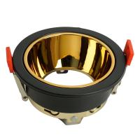 Светильник встраиваемый Feron DL3102 потолочный MR16 G5.3  черный + золото