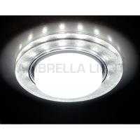G248 W/CH белый/серебро GX53+3W(LED WHITE)