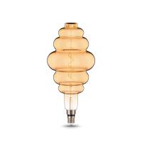 Лампа Gauss Filament Honeycomb 6W 420lm 2400К Е27 golden flexible LED 1/6