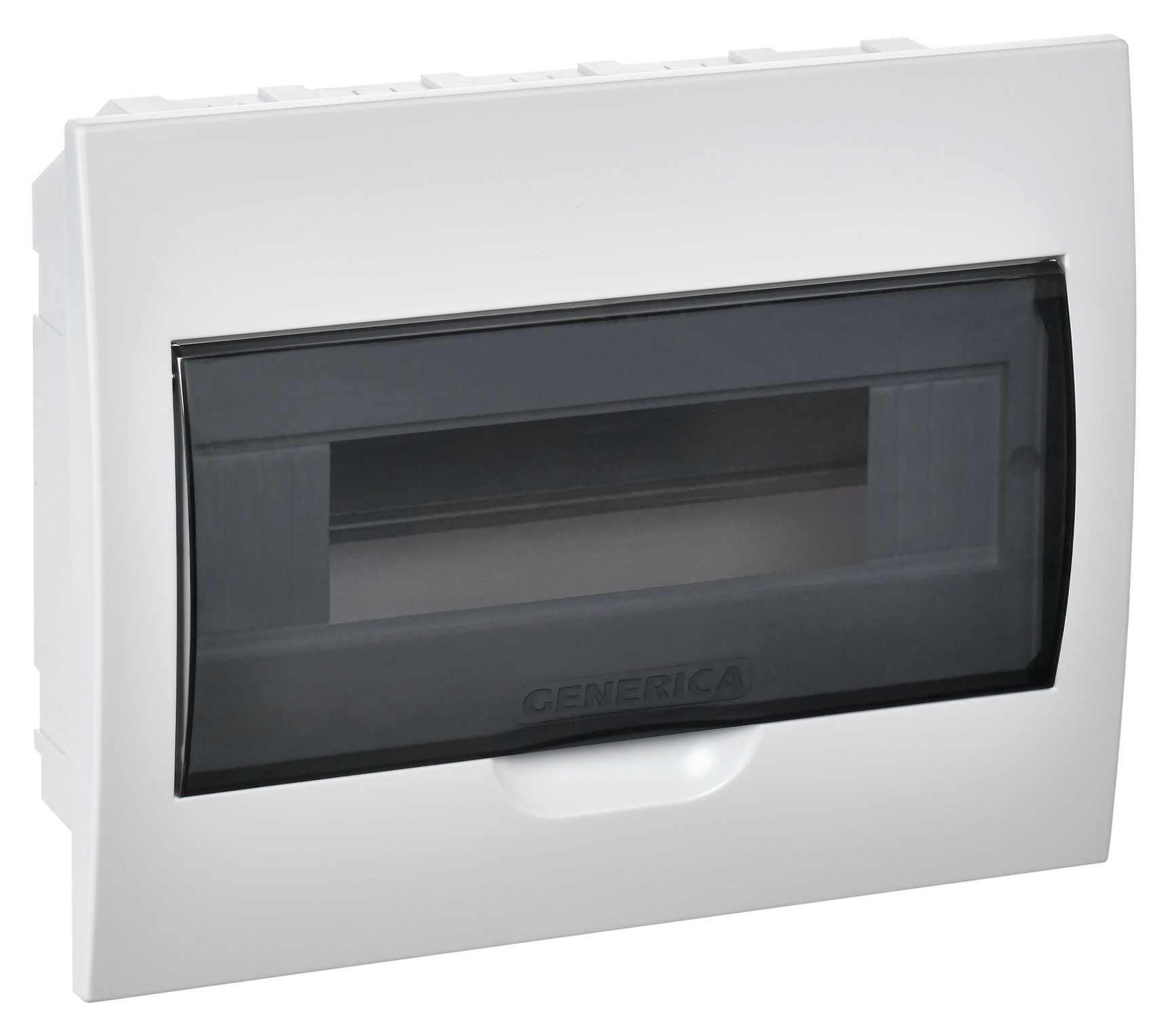 Бокс ЩРВ-П-12 модулей встраиваемый пластик IP41 GENERICA