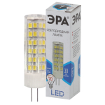 Лампочка светодиодная ЭРА STD LED JC-7W-220V-CER-840-G4 G4 7Вт керамика капсула нейтральный белый свет