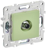 SKANDY Розетка TV проходная SK-A17G мятный IEK