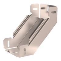 Угол вертикальный внутренний 90 градусов Стандарт INOX (AISI 409) 100х50 Промрукав