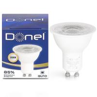 Светодиодная лампа 7Вт, MR16, 220В, GU10, 3000K, 560Лм, Ra>80, 60°, D50хH55мм, Dim Triac
