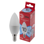 LED B35-10W-840-E14 R  Лампа светодиодная ЭРА RED LINE LED B35-10W-840-E14 R 10Вт свеча нейтральный белый свет Е14
