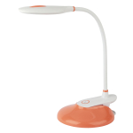 NLED-459-9W-OR  Настольный светильник ЭРА NLED-459-9W-OR светодиодный на прищепке со съемной вставкой-основанием оранжевый