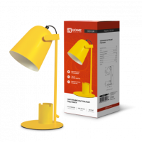 Светильник наст п/лампу на основании СНО 16Ж 40Вт E27 230В с органайзером ЖЕЛТЫЙ IN HOME