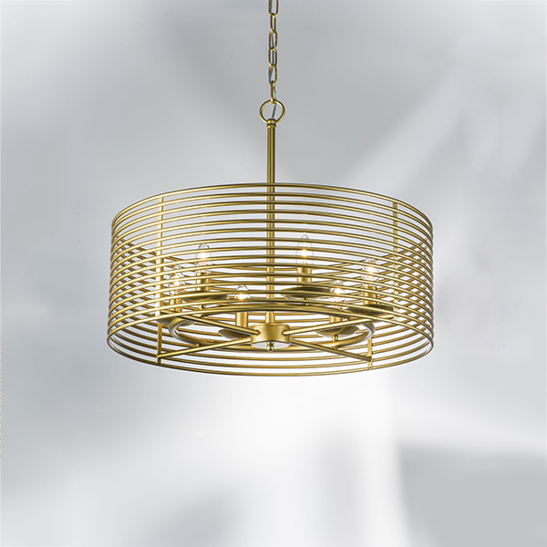 728063 Люстра ZETA 6х40W E14 ЗОЛОТО