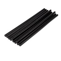 Стержни клеевые Ø7мм, 200мм, черные (10 шт/уп), хедер REXANT
