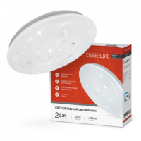 Светильник сд серии DECO 24Вт 230В 4000К 1560Лм 330х55мм СОЗВЕЗДИЕ IN HOME